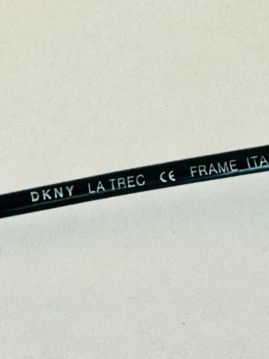 DKNY KY 6504 LA TR 001 140 Black Eyeglasses Polygon Frame Classic Sophisticated main image 8